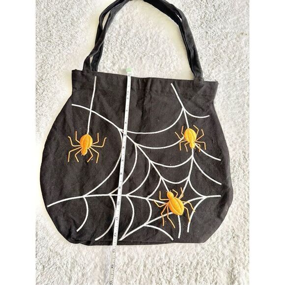 Halloween candy bag 100% cotton spider’s in a web - Picture 4 of 4